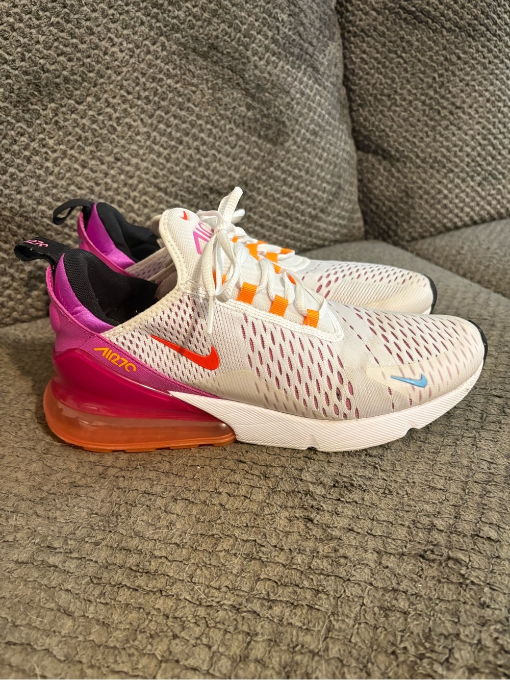 Nike Air Max 270 Fuchsia Dream Crimson Shoes
